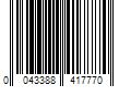 Barcode Image for UPC code 0043388417770