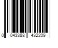 Barcode Image for UPC code 0043388432209