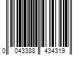 Barcode Image for UPC code 0043388434319