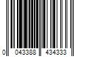 Barcode Image for UPC code 0043388434333