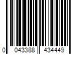 Barcode Image for UPC code 0043388434449