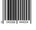 Barcode Image for UPC code 0043388444004