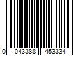 Barcode Image for UPC code 0043388453334