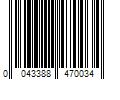 Barcode Image for UPC code 0043388470034