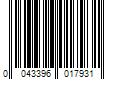 Barcode Image for UPC code 0043396017931