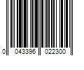 Barcode Image for UPC code 0043396022300