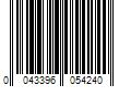 Barcode Image for UPC code 0043396054240