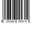 Barcode Image for UPC code 0043396094314