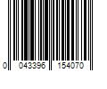 Barcode Image for UPC code 0043396154070