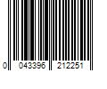 Barcode Image for UPC code 0043396212251