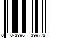 Barcode Image for UPC code 0043396399778