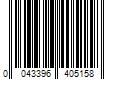 Barcode Image for UPC code 0043396405158