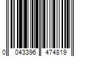 Barcode Image for UPC code 0043396474819