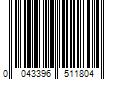 Barcode Image for UPC code 0043396511804