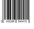 Barcode Image for UPC code 0043396540415