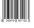 Barcode Image for UPC code 0043419931183