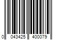 Barcode Image for UPC code 0043425400079