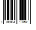 Barcode Image for UPC code 0043454100186