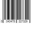 Barcode Image for UPC code 0043475227329