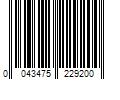 Barcode Image for UPC code 0043475229200