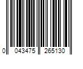 Barcode Image for UPC code 0043475265130