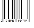 Barcode Image for UPC code 0043538584710