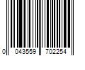 Barcode Image for UPC code 0043559702254