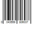 Barcode Image for UPC code 0043559806037