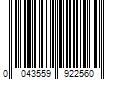 Barcode Image for UPC code 0043559922560