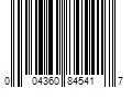 Barcode Image for UPC code 004360845417