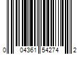 Barcode Image for UPC code 004361542742