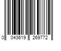 Barcode Image for UPC code 0043619269772