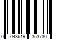 Barcode Image for UPC code 0043619353730