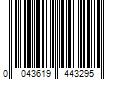 Barcode Image for UPC code 0043619443295