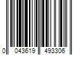 Barcode Image for UPC code 0043619493306