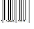 Barcode Image for UPC code 0043619706291