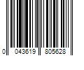 Barcode Image for UPC code 0043619805628