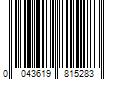 Barcode Image for UPC code 0043619815283