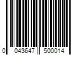 Barcode Image for UPC code 0043647500014