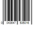 Barcode Image for UPC code 0043647535016