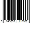 Barcode Image for UPC code 0043655110007