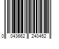 Barcode Image for UPC code 0043662240452