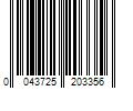 Barcode Image for UPC code 0043725203356