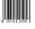 Barcode Image for UPC code 0043725205053