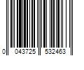 Barcode Image for UPC code 0043725532463. Product Name: ZEP Premium Metered Air Freshener Refill  Caribbean Waters  6.6 oz Aerosol