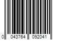 Barcode Image for UPC code 0043764092041