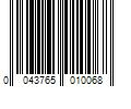 Barcode Image for UPC code 0043765010068