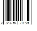 Barcode Image for UPC code 0043765011706