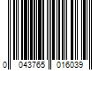 Barcode Image for UPC code 0043765016039