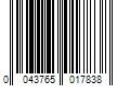 Barcode Image for UPC code 0043765017838